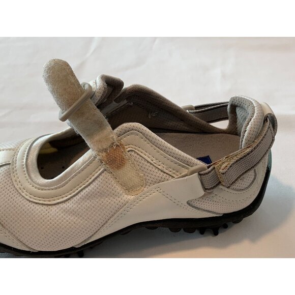 Footjoy LoPro Collection Womens 6M Soft Spike Golf Shoes White Leather Mesh - Picture 11 of 16